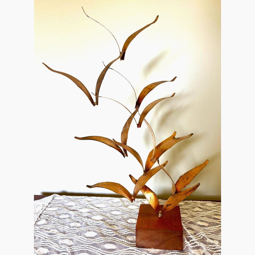 William Bowie "In Flight" Signed Brutalist Metal Sculpture Limited Edition 500
